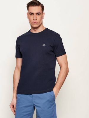 T-shirt męski na wiosnę Gant ze sklepu: Gomez Fashion Store w kategorii: T-shirty męskie - zdjęcie 874714-BD9-10338_GA262M000026433