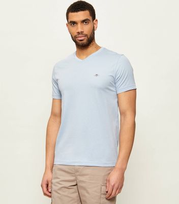 T-shirt męski na wiosnę Gant ze sklepu: Gomez Fashion Store w kategorii: T-shirty męskie - zdjęcie 874714-BD9-10338_GA262M000047457