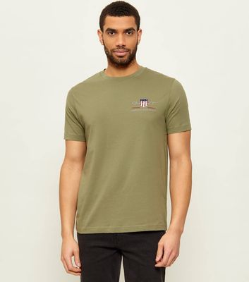 T-shirt męski Gant ze sklepu: Gomez Fashion Store w kategorii: T-shirty męskie - zdjęcie 874714-BD9-10338_GA262M000048B09