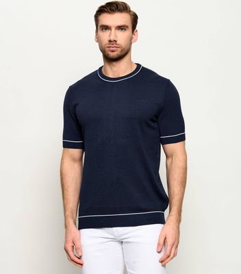 Sweter męski na wiosnę casual Gant ze sklepu: Gomez Fashion Store w kategorii: Swetry męskie - zdjęcie 874714-BD9-10338_GA262M000038433