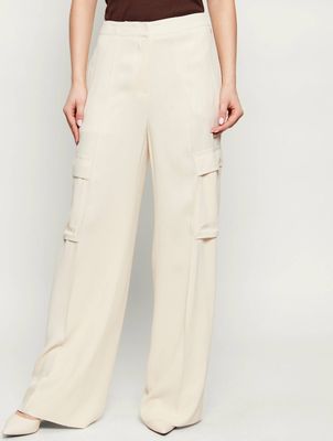 Spodnie damskie na wiosnę BOSS BLACK ze sklepu: Gomez Fashion Store w kategorii: Spodnie damskie - zdjęcie 874714-BD9-10338_BB262W000007131