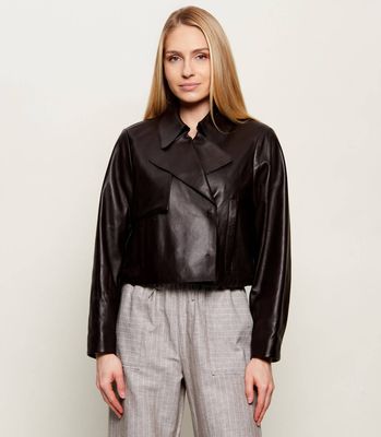 Kurtka damska jesienna BOSS BLACK ze sklepu: Gomez Fashion Store w kategorii: Kurtki damskie - zdjęcie 874714-BD9-10338_BB262W000024207