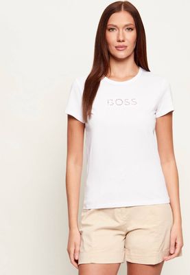 BOSS BLACK - Bluzka damska wiosenna ze sklepu: Gomez Fashion Store w kategorii: Bluzki damskie - zdjęcie 874714-BD9-10338_BB262W000030100