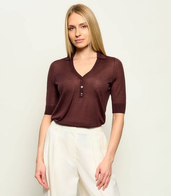 BOSS BLACK - Sweter damski letni na wiosnę ze sklepu: Gomez Fashion Store w kategorii: Swetry damskie - zdjęcie 874714-BD9-10338_BB262W000031206