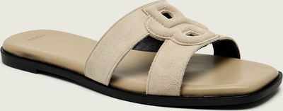 Klapki damskie na lato BOSS BLACK ze sklepu: Gomez Fashion Store w kategorii: Klapki damskie - zdjęcie 874714-BD9-10338_BB262W000050275