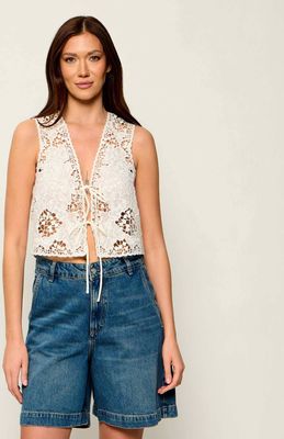 Kamizelka damska na lato BOSS ORANGE ze sklepu: Gomez Fashion Store w kategorii: Kamizelki damskie - zdjęcie 874714-BD9-10338_BO262W000015118