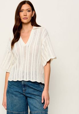 Sweter damski na lato na wiosnę BOSS ORANGE ze sklepu: Gomez Fashion Store w kategorii: Swetry damskie - zdjęcie 874714-BD9-10338_BO262W000037118