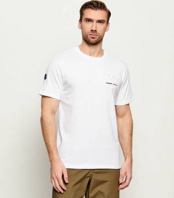 T-shirt męski na wiosnę La Martina ze sklepu: Gomez Fashion Store w kategorii: T-shirty męskie - zdjęcie 874714-BD9-10338_LR262M000007001