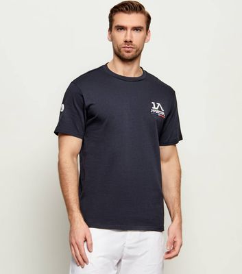 T-shirt męski letni La Martina ze sklepu: Gomez Fashion Store w kategorii: T-shirty męskie - zdjęcie 874714-BD9-10338_LR262M000007717