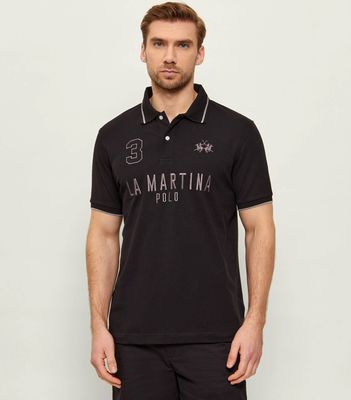 T-shirt męski La Martina ze sklepu: Gomez Fashion Store w kategorii: T-shirty męskie - zdjęcie 874714-BD9-10338_LR262M000017999