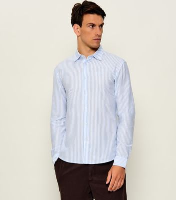 Koszula męska z klasycznym kołnierzykiem elegancka BOSS ORANGE ze sklepu: Gomez Fashion Store w kategorii: Koszule męskie - zdjęcie 874714-BD9-10338_BO264M000007461