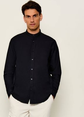 Koszula męska z klasycznym kołnierzykiem na jesień BOSS ORANGE ze sklepu: Gomez Fashion Store w kategorii: Koszule męskie - zdjęcie 874714-BD9-10338_BO264M000008002