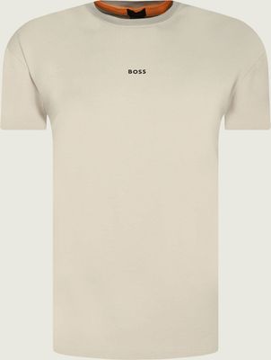 T-shirt męski na wiosnę BOSS ORANGE ze sklepu: Gomez Fashion Store w kategorii: T-shirty męskie - zdjęcie 874714-BD9-10338_BO242M000036271