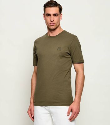 T-shirt męski BOSS ORANGE ze sklepu: Gomez Fashion Store w kategorii: T-shirty męskie - zdjęcie 874714-BD9-10338_BO264M000028325