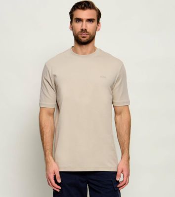 T-shirt męski wiosenny BOSS ORANGE ze sklepu: Gomez Fashion Store w kategorii: T-shirty męskie - zdjęcie 874714-BD9-10338_BO264M000034271