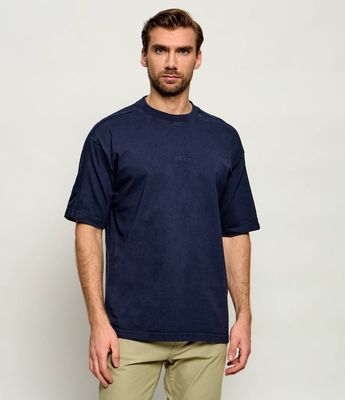 T-shirt męski na wiosnę BOSS ORANGE ze sklepu: Gomez Fashion Store w kategorii: T-shirty męskie - zdjęcie 874714-BD9-10338_BO264M000037404