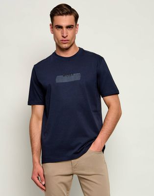 T-shirt męski na wiosnę BOSS ORANGE ze sklepu: Gomez Fashion Store w kategorii: T-shirty męskie - zdjęcie 874714-BD9-10338_BO264M000041404