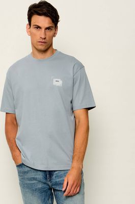 BOSS ORANGE - T-shirt męski na wiosnę casual ze sklepu: Gomez Fashion Store w kategorii: T-shirty męskie - zdjęcie 874714-BD9-10338_BO264M000043084
