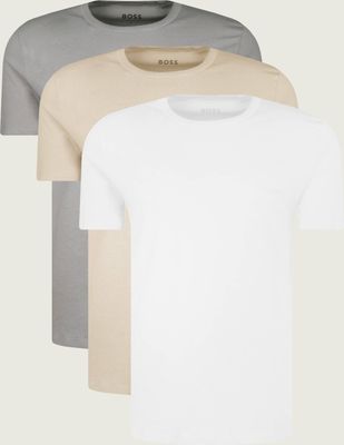 BOSS BLACK - T-shirt męski casual ze sklepu: Gomez Fashion Store w kategorii: T-shirty męskie - zdjęcie 874714-BD9-10338_BW264M000004978