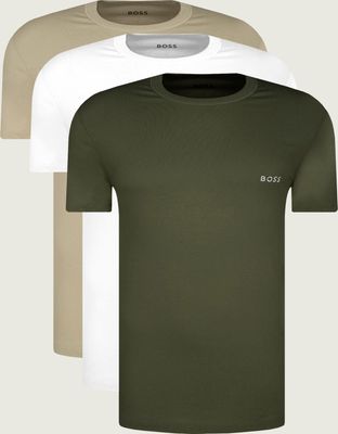 T-shirt męski casual BOSS BLACK ze sklepu: Gomez Fashion Store w kategorii: T-shirty męskie - zdjęcie 874714-BD9-10338_BW264M000004980