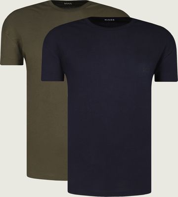 T-shirt męski casualowy BOSS BLACK ze sklepu: Gomez Fashion Store w kategorii: T-shirty męskie - zdjęcie 874714-BD9-10338_BW264M000019981