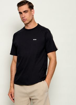 T-shirt męski wiosenny BOSS BLACK ze sklepu: Gomez Fashion Store w kategorii: T-shirty męskie - zdjęcie 874714-BD9-10338_BW264M000054001