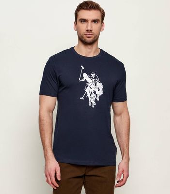 T-shirt męski młodzieżowy US Polo ASSN ze sklepu: Gomez Fashion Store w kategorii: T-shirty męskie - zdjęcie 874714-BD9-10338_UO262M000009011