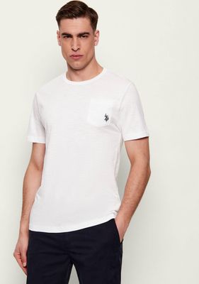 US Polo ASSN - T-shirt męski letni ze sklepu: Gomez Fashion Store w kategorii: T-shirty męskie - zdjęcie 874714-BD9-10338_UO262M000018010