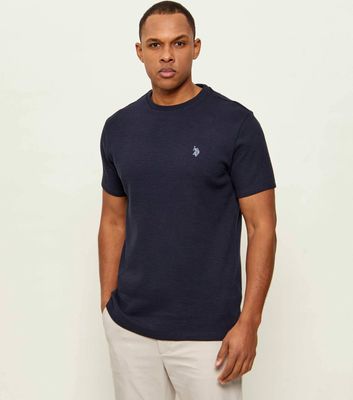 T-shirt męski na lato wiosenny US Polo ASSN ze sklepu: Gomez Fashion Store w kategorii: T-shirty męskie - zdjęcie 874714-BD9-10338_UO262M000021011