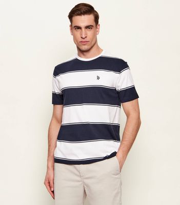 T-shirt męski casualowy US Polo ASSN ze sklepu: Gomez Fashion Store w kategorii: T-shirty męskie - zdjęcie 874714-BD9-10338_UO262M000022011