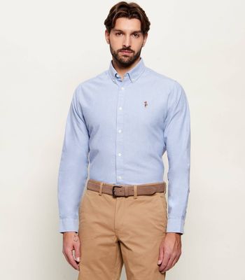 Koszula męska elegancka na wiosnę US Polo ASSN ze sklepu: Gomez Fashion Store w kategorii: Koszule męskie - zdjęcie 874714-BD9-10338_UO262M000039020