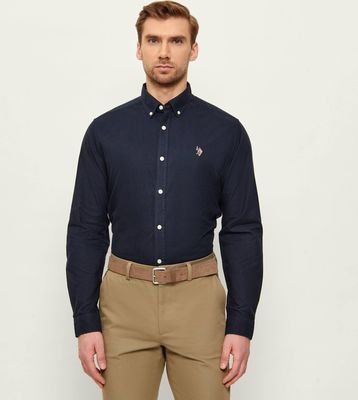 Koszula męska US Polo ASSN ze sklepu: Gomez Fashion Store w kategorii: Koszule męskie - zdjęcie 874714-BD9-10338_UO262M000039011