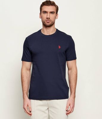 T-shirt męski casual na lato US Polo ASSN ze sklepu: Gomez Fashion Store w kategorii: T-shirty męskie - zdjęcie 874714-BD9-10338_UO262M000002006