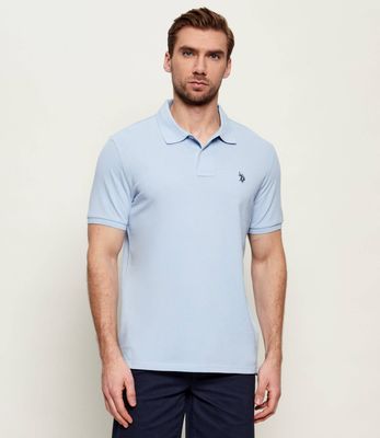 T-shirt męski casual US Polo ASSN ze sklepu: Gomez Fashion Store w kategorii: T-shirty męskie - zdjęcie 874714-BD9-10338_UO262M000003021
