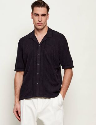 Koszula męska na wiosnę z klasycznym kołnierzykiem Rag&Bone ze sklepu: Gomez Fashion Store w kategorii: Koszule męskie - zdjęcie 874714-BD9-10338_RG262M000004005