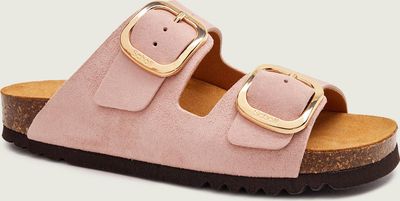 Klapki damskie na lato Scholl ze sklepu: Gomez Fashion Store w kategorii: Klapki damskie - zdjęcie 874714-BD9-10338_OL262M000017016