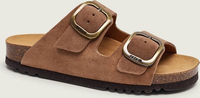 Klapki damskie na lato Scholl ze sklepu: Gomez Fashion Store w kategorii: Klapki damskie - zdjęcie 874714-BD9-10338_OL262M000017008