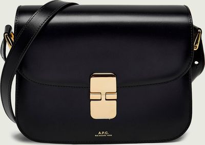 Listonoszka elegancka A.P.C. ze sklepu: Gomez Fashion Store w kategorii: Listonoszki - zdjęcie 874714-BD9-10338_A3262W000006002