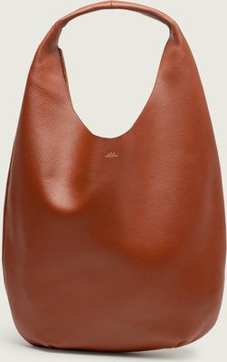 Torebka hobo elegancki A.P.C. ze sklepu: Gomez Fashion Store w kategorii: Torebki hobo - zdjęcie 874714-BD9-10338_A3262W000007004