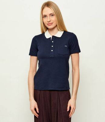 Bluzka damska A.P.C. ze sklepu: Gomez Fashion Store w kategorii: Bluzki damskie - zdjęcie 874714-BD9-10338_A3262W000012007
