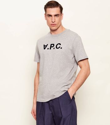 T-shirt męski A.P.C. ze sklepu: Gomez Fashion Store w kategorii: T-shirty męskie - zdjęcie 874714-BD9-10338_A3262M000007010