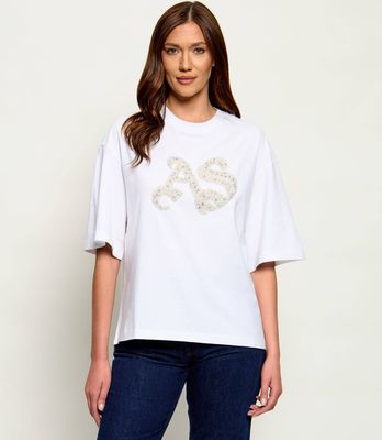 Bluzka damska na wiosnę AllSaints ze sklepu: Gomez Fashion Store w kategorii: Bluzki damskie - zdjęcie 874714-BD9-10338_AA262W000010004