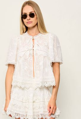 Bluzka damska na lato AllSaints ze sklepu: Gomez Fashion Store w kategorii: Bluzki damskie - zdjęcie 874714-BD9-10338_AA262W000014070