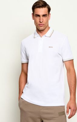 BOSS GREEN - T-shirt męski na wiosnę ze sklepu: Gomez Fashion Store w kategorii: T-shirty męskie - zdjęcie 874714-BD9-10338_BG264M000015116