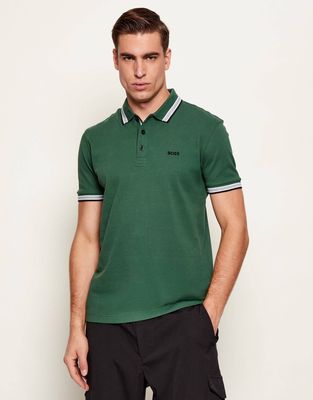 T-shirt męski na wiosnę BOSS GREEN ze sklepu: Gomez Fashion Store w kategorii: T-shirty męskie - zdjęcie 874714-BD9-10338_BG261M000002365