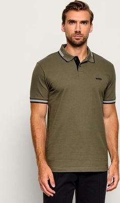 T-shirt męski wiosenny casual BOSS GREEN ze sklepu: Gomez Fashion Store w kategorii: T-shirty męskie - zdjęcie 874714-BD9-10338_BG264M000017398