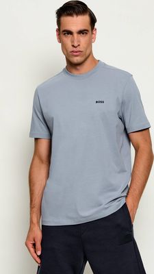 T-shirt męski wiosenny BOSS GREEN ze sklepu: Gomez Fashion Store w kategorii: T-shirty męskie - zdjęcie 874714-BD9-10338_BG264M000020026