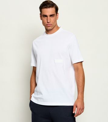 T-shirt męski na wiosnę BOSS GREEN ze sklepu: Gomez Fashion Store w kategorii: T-shirty męskie - zdjęcie 874714-BD9-10338_BG264M000039100