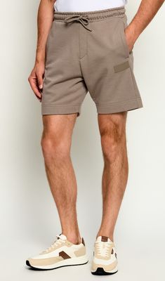 Spodenki męskie casualowe BOSS GREEN ze sklepu: Gomez Fashion Store w kategorii: Spodenki męskie - zdjęcie 874714-BD9-10338_BG264M000042334