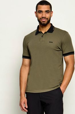 T-shirt męski casual BOSS GREEN ze sklepu: Gomez Fashion Store w kategorii: T-shirty męskie - zdjęcie 874714-BD9-10338_BG264M000047398